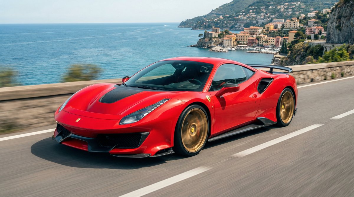 国产跑车视频社区 - 法拉利488改装