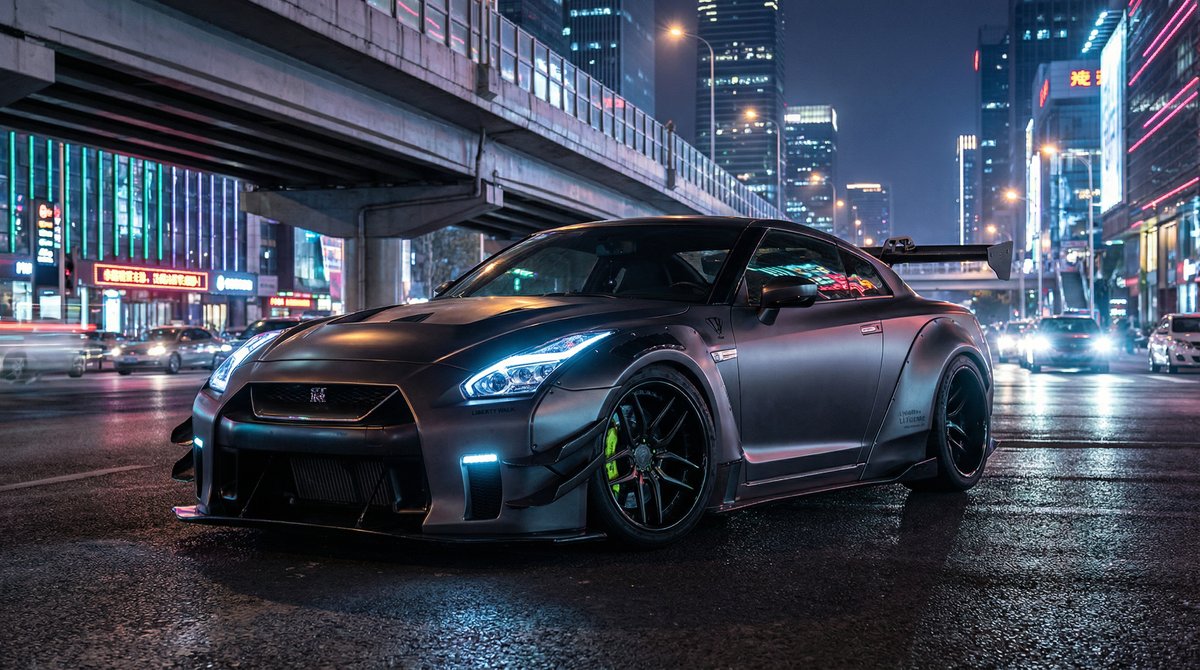 国产汽车解说视频 - GT-R宽体改装